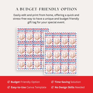 easily edit and print from home offering a quick and stress free way to have a unique and budget friendly gift tag for your special event