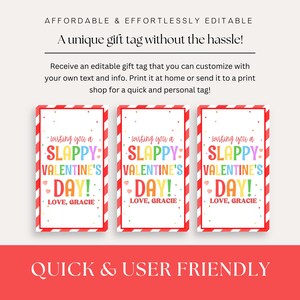 receive an editable gift tag that you can customize with your own text and info.  Print it at home or send it to a print shop for a quick and personal tag.