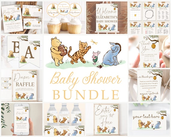 Winnie the Pooh Baby Shower Ideas and Games