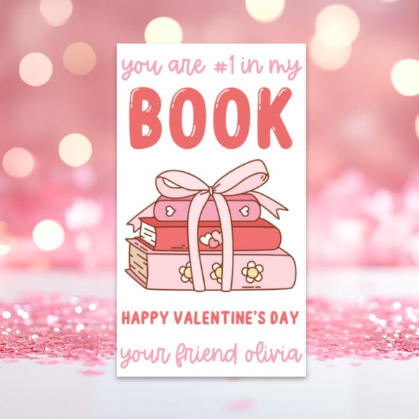 Valentine Bookmark - Etsy