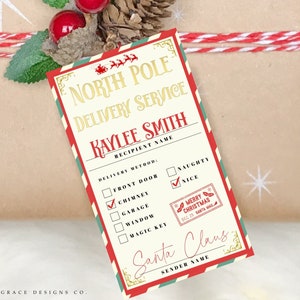 EDITABLE Christmas Eve Box Kit, Letter From Santa, Nice Certificate ...
