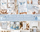 Cowboy Baby Shower Bundle Printable Invitation Games Signs Decorations Editable Template Instant Download Western Baby Shower