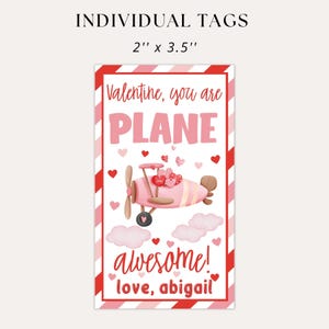 each tag is 2 inches by 3 and a half inches