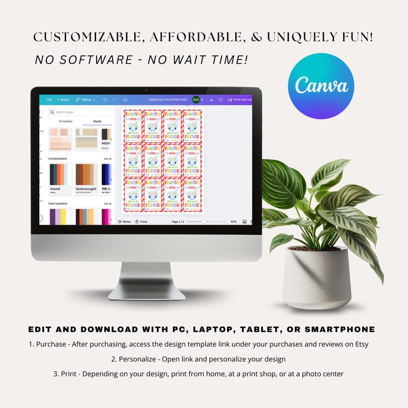 editable and download with pc laptop tablet or smartphone