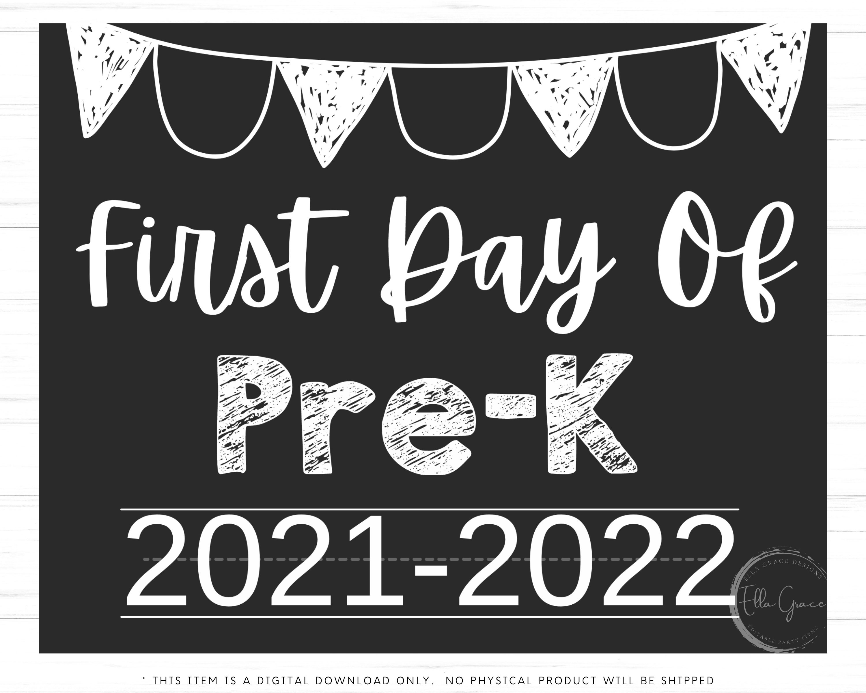 first-day-of-pre-k-sign-first-day-of-school-sign-pre-k-etsy