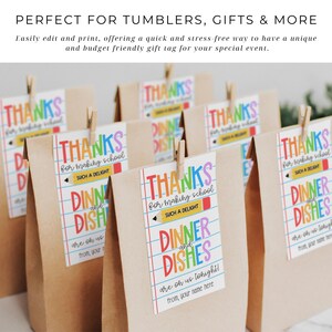 end of year teacher gift tag printable simple thank you design