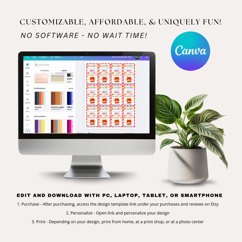 editable and download with pc laptop tablet or smartphone