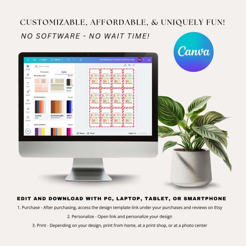 editable and download with pc laptop tablet or smartphone