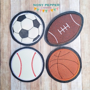 Sport Untersetzer Set Design (4 Designs enthalten) DIGITAL DOWNLOAD