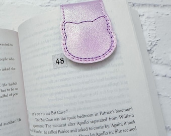 Cat magnetic bookmark (single and multi files included) machine embroidery design DIGITAL DOWNLOAD