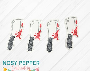 Cleaver feltie Embroidery Pattern DIGITAL DOWNLOAD machine embroidery