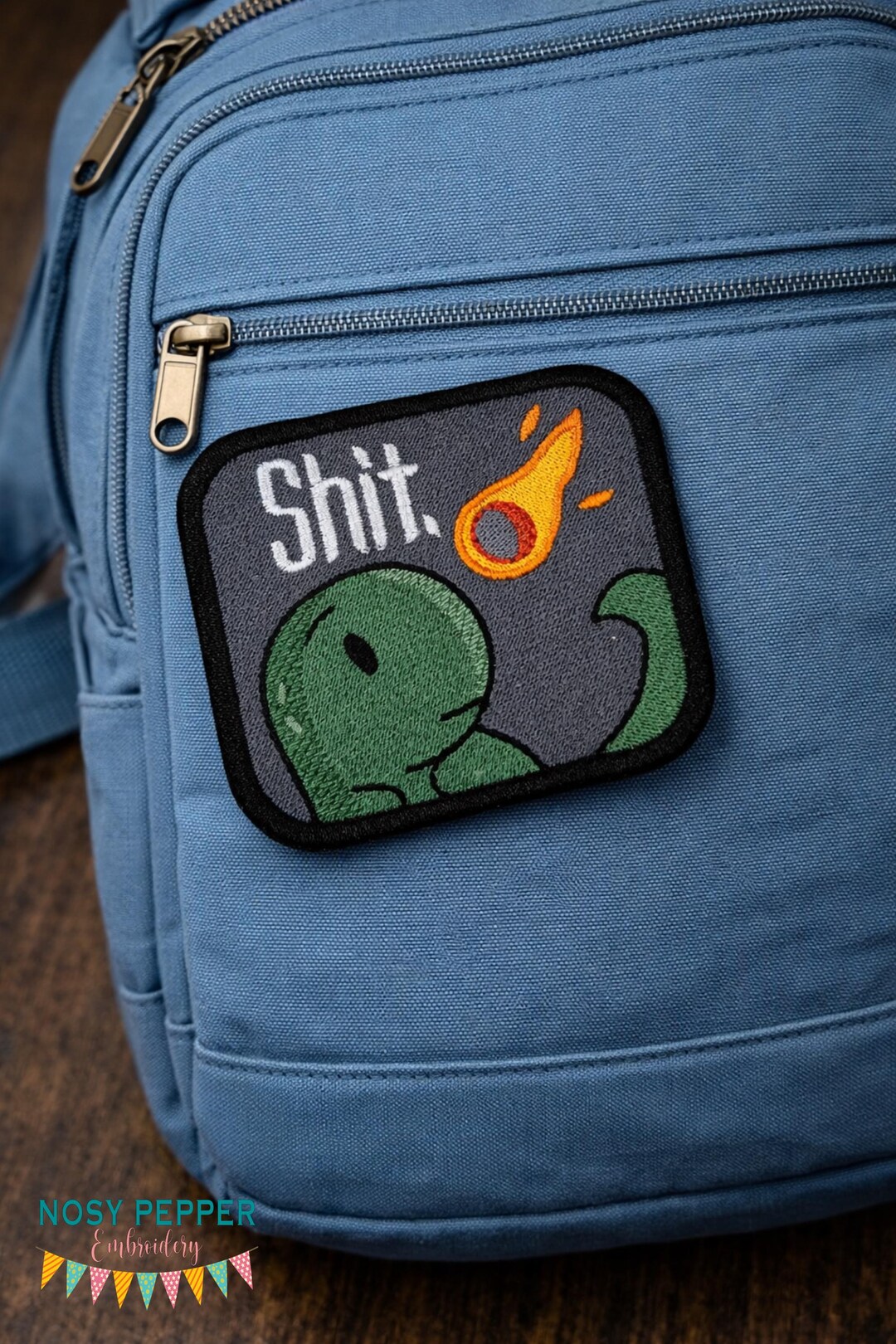 Sh!t Patch Machine Embroidery Design (2 Sizes Included) DIGITAL ...