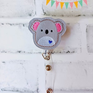 Koala Squishy feltie embroidery file (single and multi files included) DIGITAL DOWNLOAD