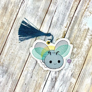 Firefly bookmark embroidery design DIGITAL DOWNLOAD machine embroidery