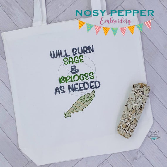 Burning Embroidery SUPERMARKET BAG-WHITE Doublet FW22 | 017shop