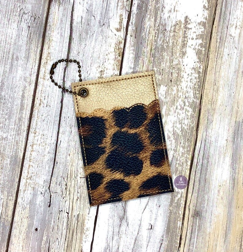 Keychain wallet in the hoop jessecmault design digital download  etsy