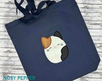 Calico Squishy Applique machine embroidery design (5 sizes included) DIGITAL DOWNLOAD