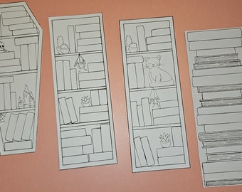 Book tracker bookmarks