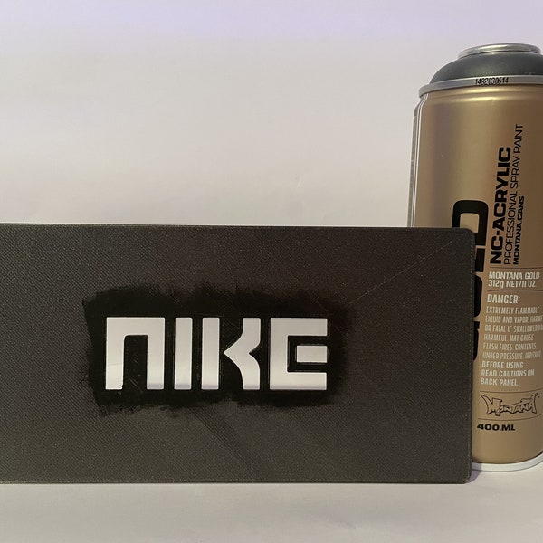 Pochoir Nike Réutilisable Impression 3d Logo HP Décoration DIY Flocage Acrylique Lavable
