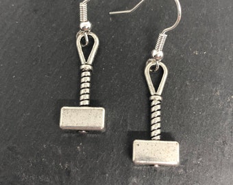 mjolnir earrings