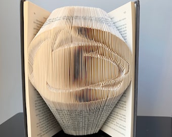 Penn State Folded Book Art: Unique College Football Gift