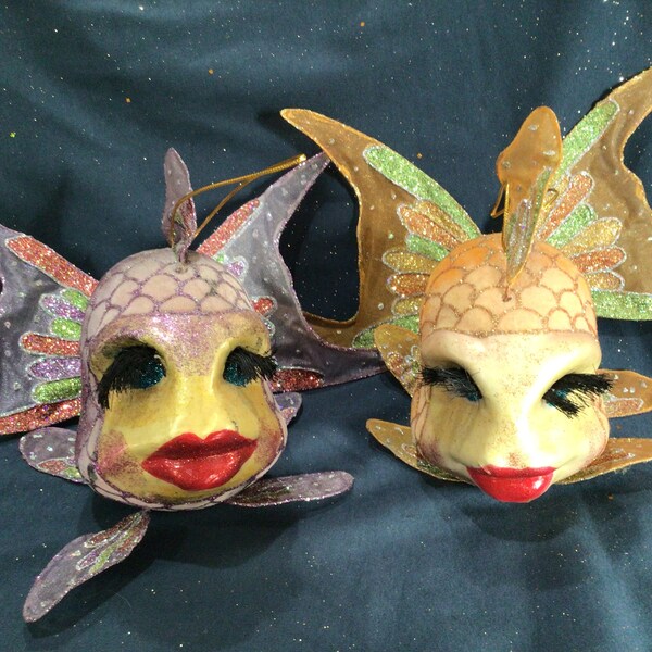 Paper Mache Fish - Etsy