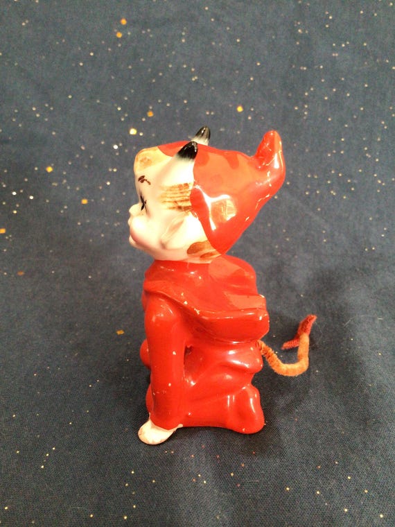 Adorable Mid-century Vintage Kreiss Japan Ceramics Pixie