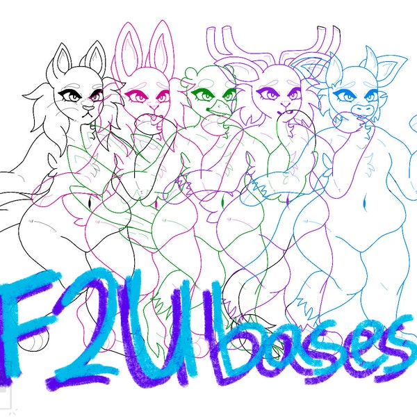 Free to Use Furry Bases