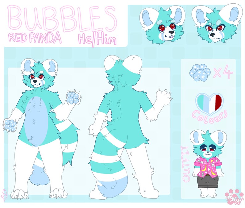 CLOSED Custom Fursona Reference Sheet Etsy CLOSED Custom Fursona Reference Sheet Etsy