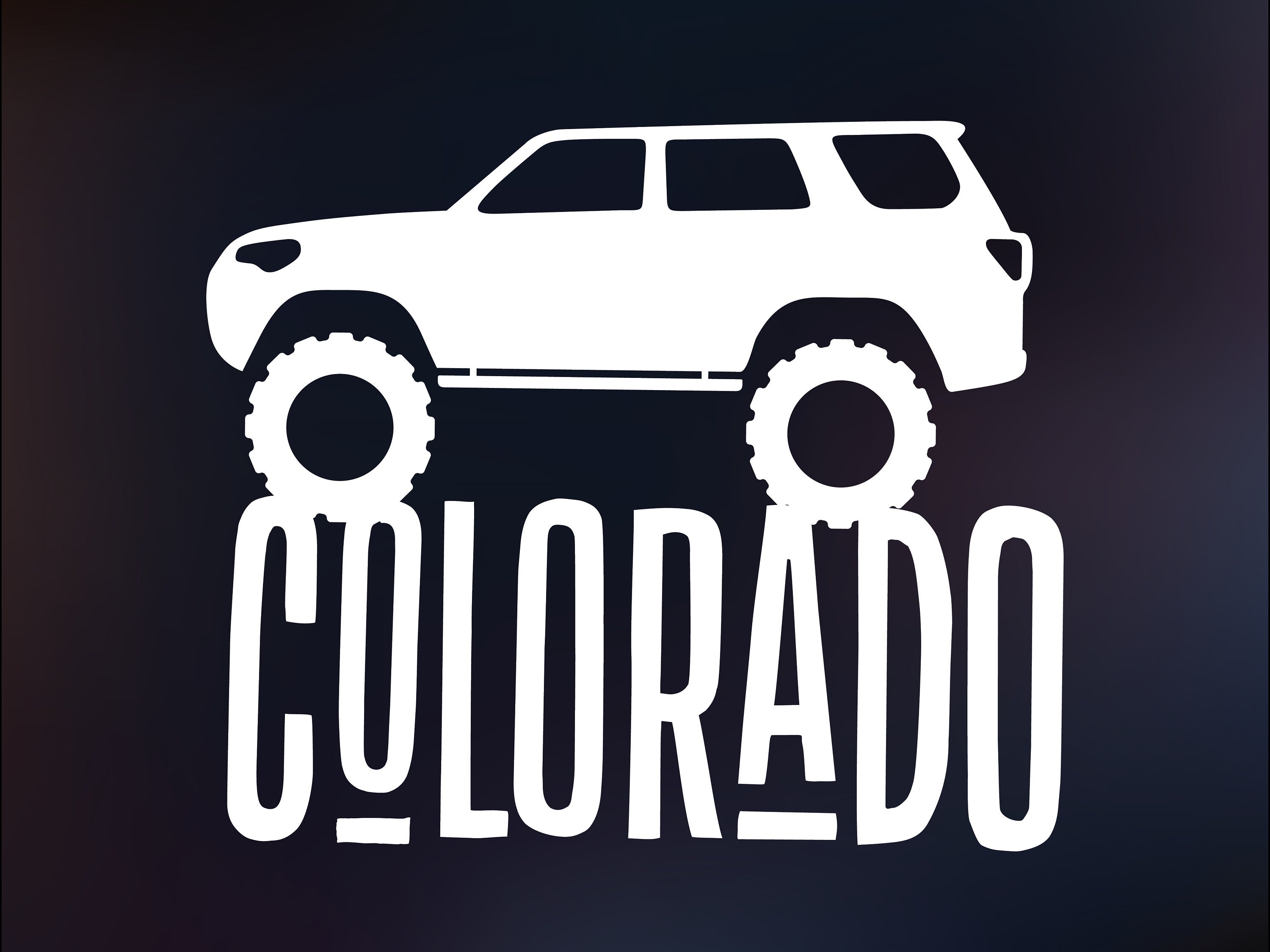 Colorado Sticker for Toyota 4runner Etsy
