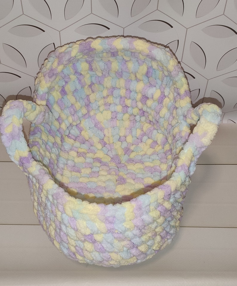 Baby Doll Basket, Crochet Cradle, Cradle Pattern - Etsy