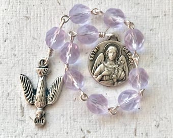 Archangel Gabriel and The Holy Spirit Chaplet: Hail Mary Full of Grace; Single Decade Rosary; Ave Maria