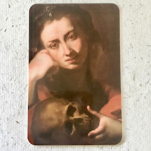 Marie-Madeleine - Prière de saint Anselme / Carte de prière / Marie-Madeleine / Marie Madeleine / Apôtre / Golgotha / L'Élu / Bien-aimé de Dieu