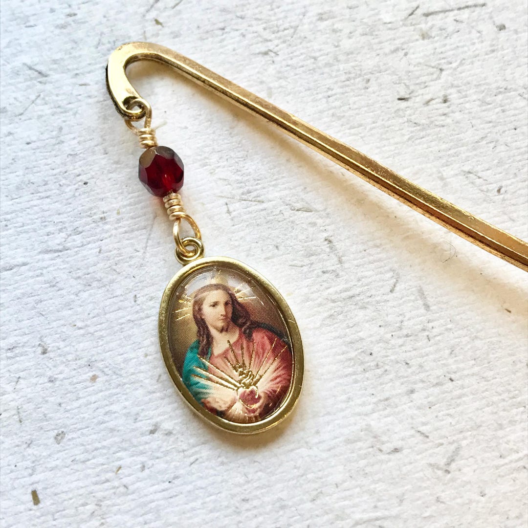 Sacred Heart of Jesus Bookmark / Bible Marker / Bible Journal ...