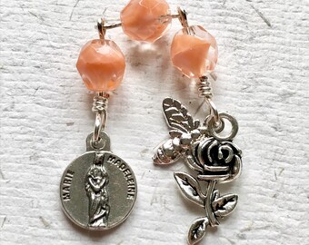 Mary Magdalene Rose and Bee Chaplet: Gnostic Prayer Beads, Sacred Feminine