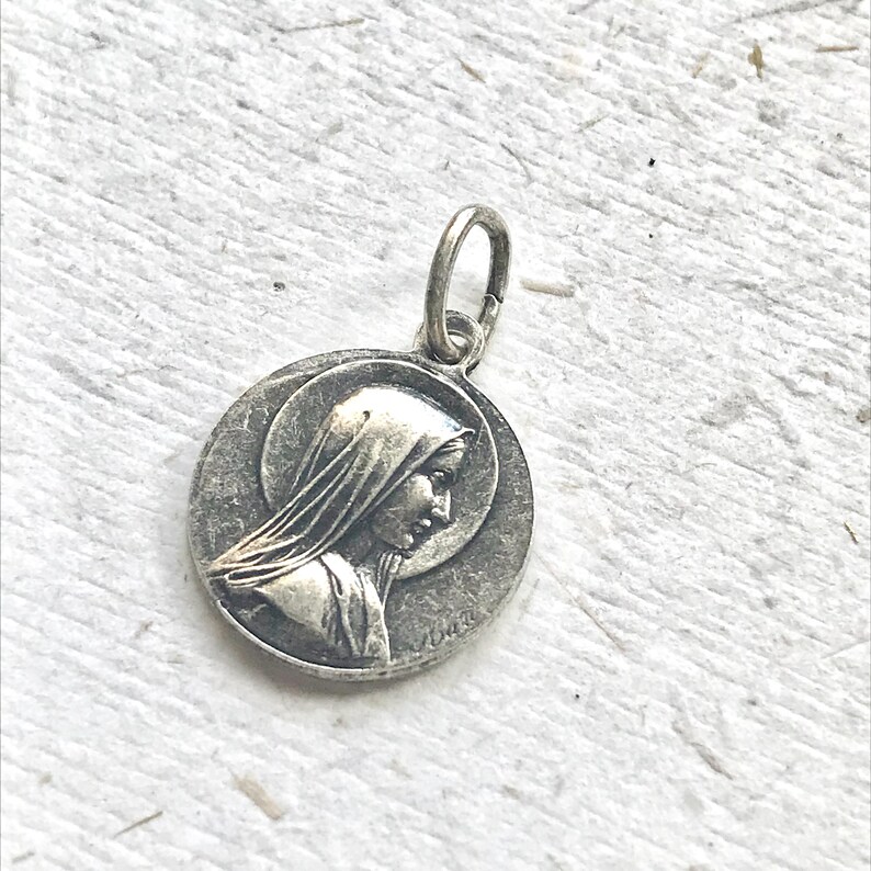 Our Lady Medal / Our Lady of Lourdes / St Bernadette Soubirous / Patron ...