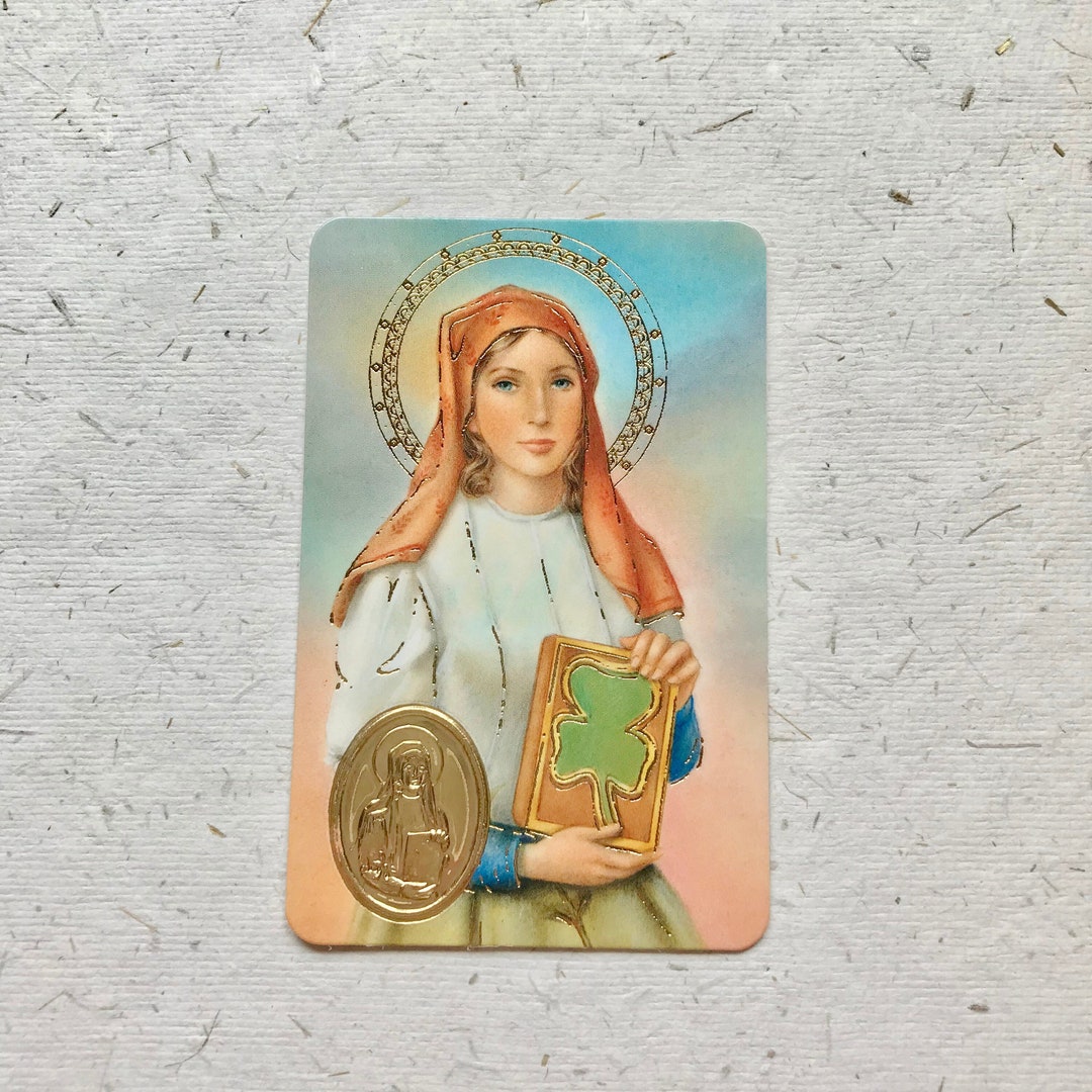 St Dymphna Prayer Card / Saint Dymphna / Mental Health / Mindfulness ...