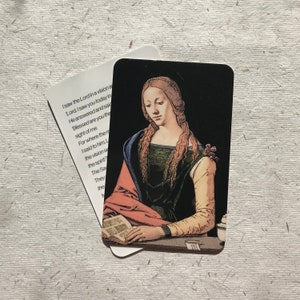 Gospel of Mary Prayer Card / Mary Magdalene / Gospel Reading