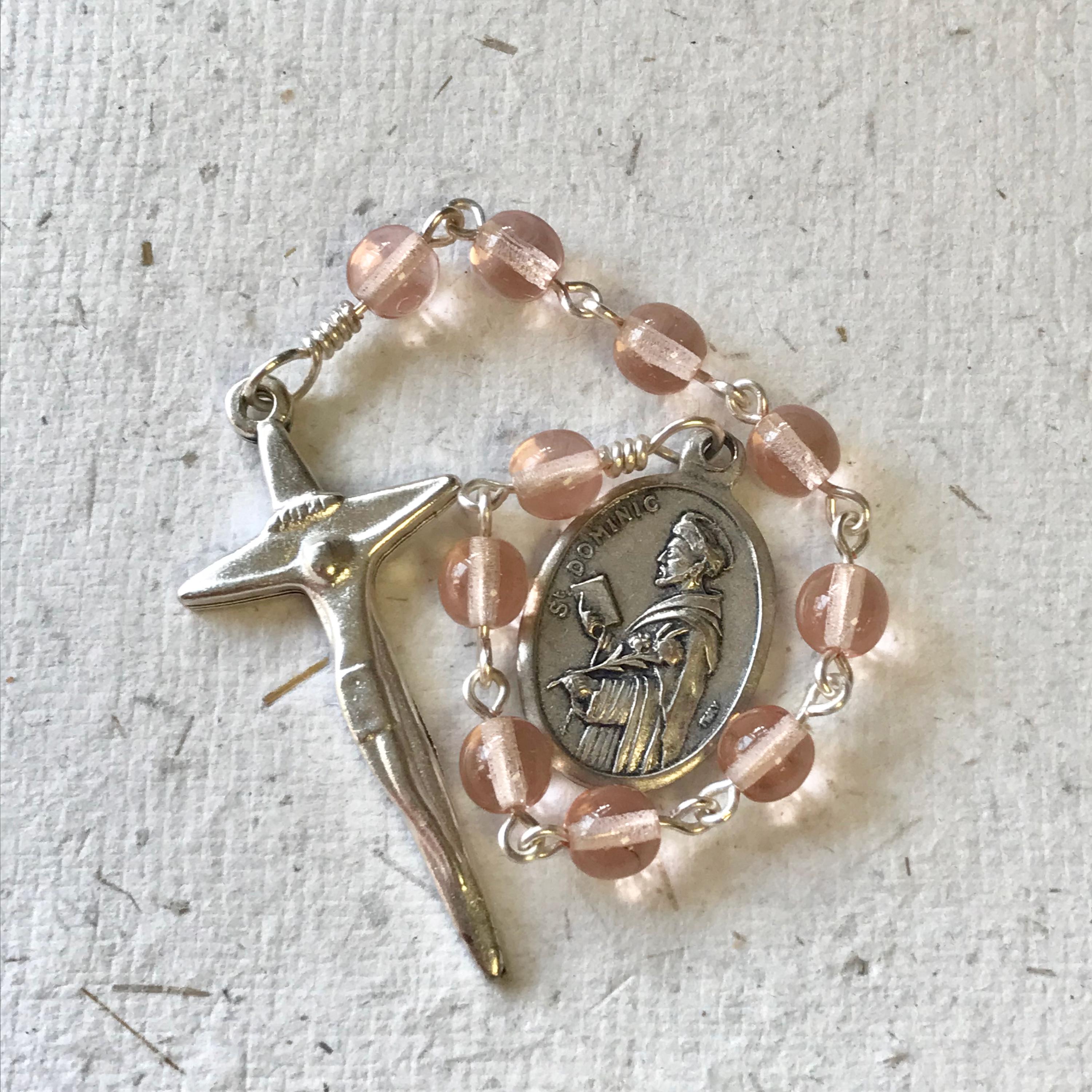 St Dominic Prayer Chaplet Single Decade Rosary Dominican Order