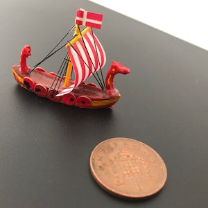 Miniature Viking Ship