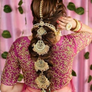 Bling Hair Jewelry Choti Indian Hair Pin Hair Decoration Hair