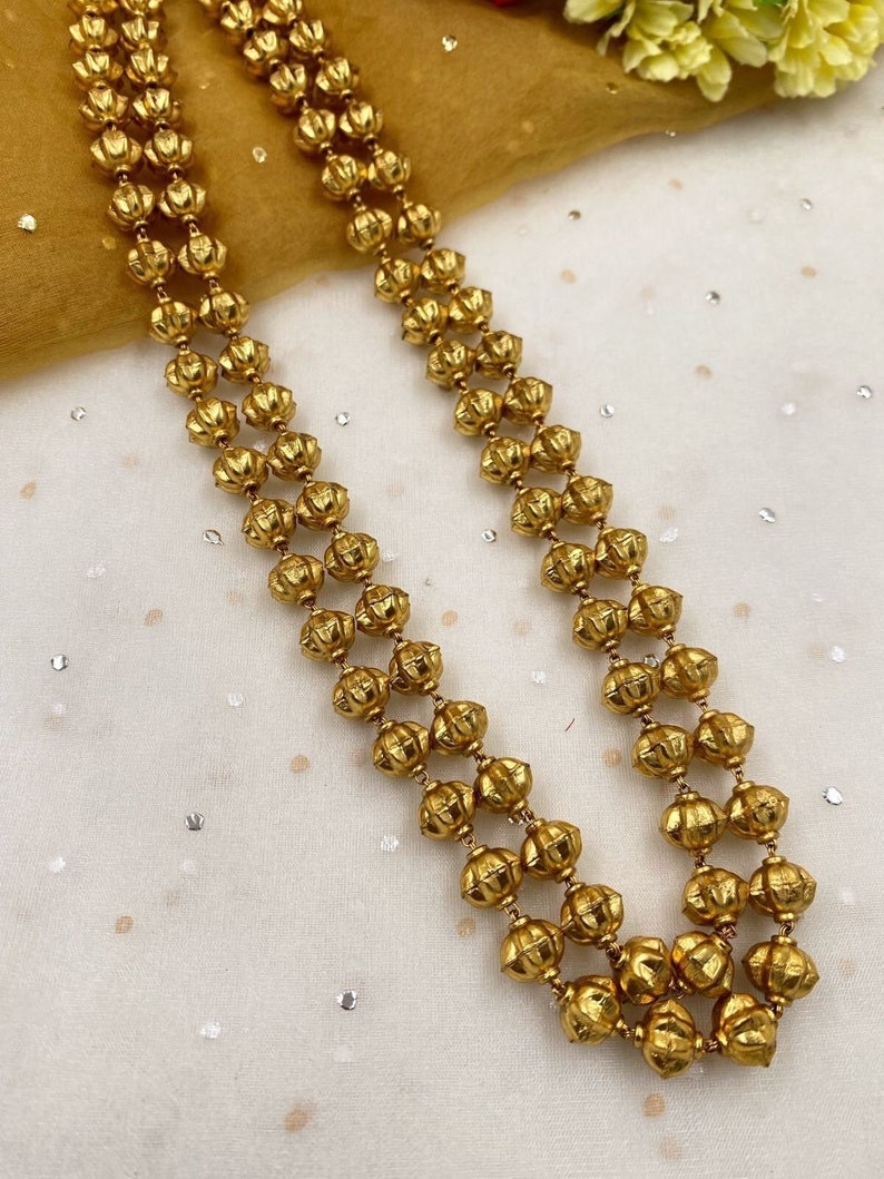 2 Layer Gold Necklace/ Traditional Gold 