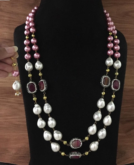 Indian Jewellery Jaipuri Mala Mala With 