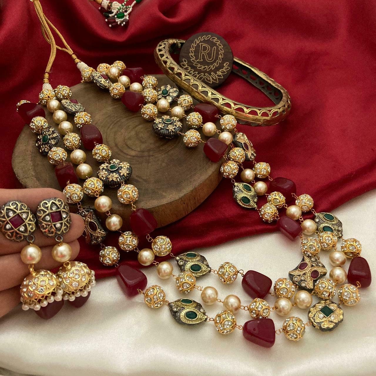 Layered Necklace Set, Turquoise, Set of 3, Gold, Silver, Three Necklaces,  Layering Necklaces, Necklace Set, Layered Set, Dainty, Minimalist