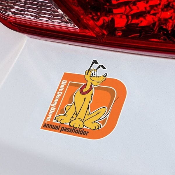 Orange Passholder Sticker