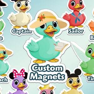 Duck Magnets - Custom