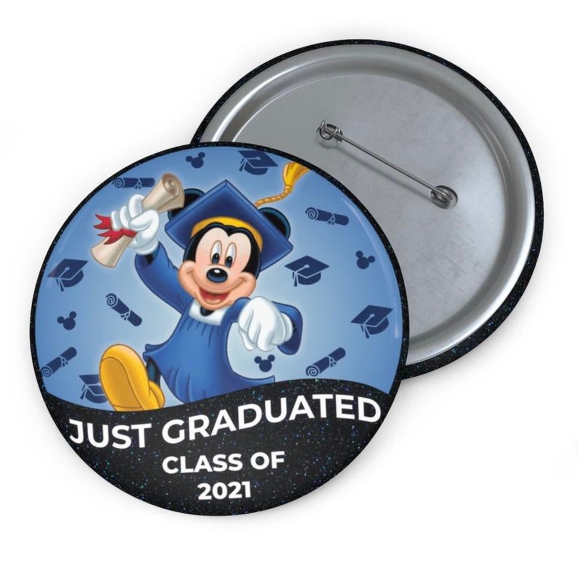 Graduation Customizable Button Etsy