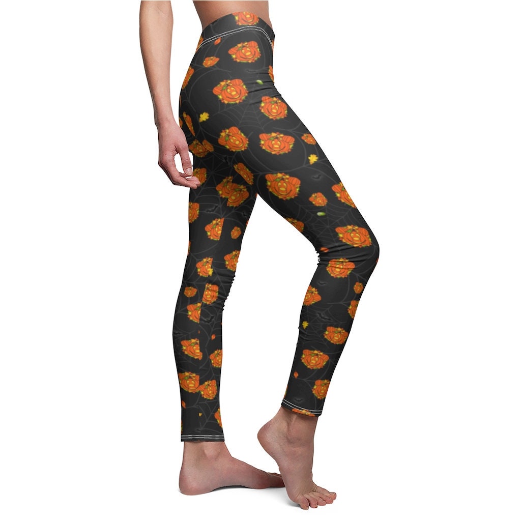 Pumpkin Leggings | Etsy