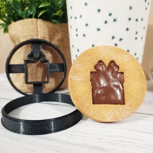2 Koekjesvormpjes - Kerstcadeau - Kerstkoekjes - Vrolijk Kerstfeest - Koekjesvorm