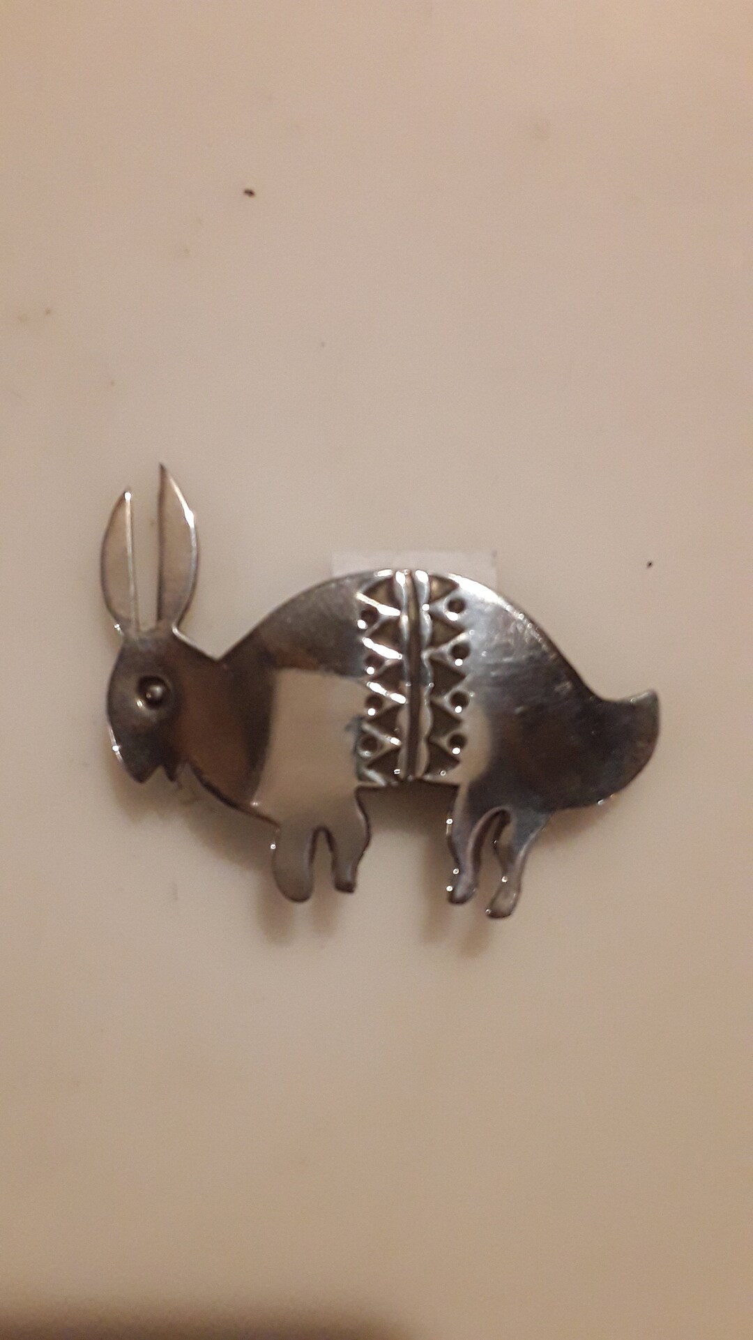 Sterling Silver Mimbres Rabbit Pin Brooch - Etsy